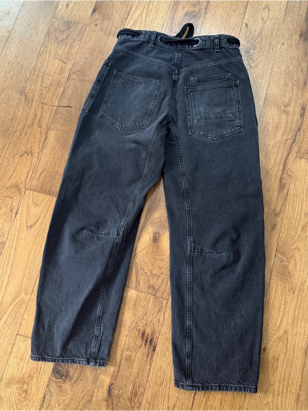 We the Free — Free People Moxie Barrel Black Size 27 L - Picture 3 of 7